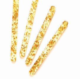 Gold Flecks Cakesicle Stick